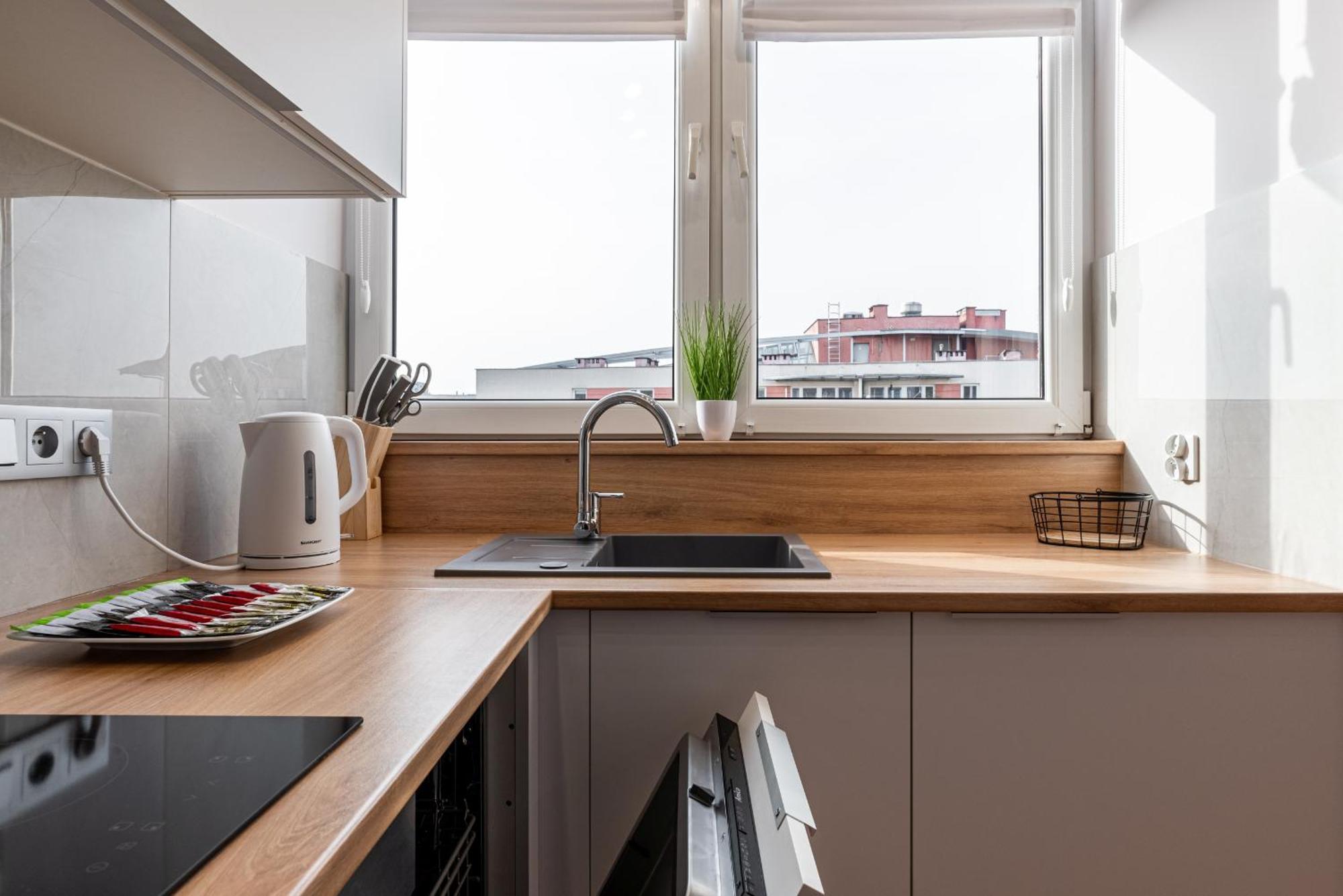 9Th Floor Wroclaw Business Apartment By Rentujemy Kültér fotó